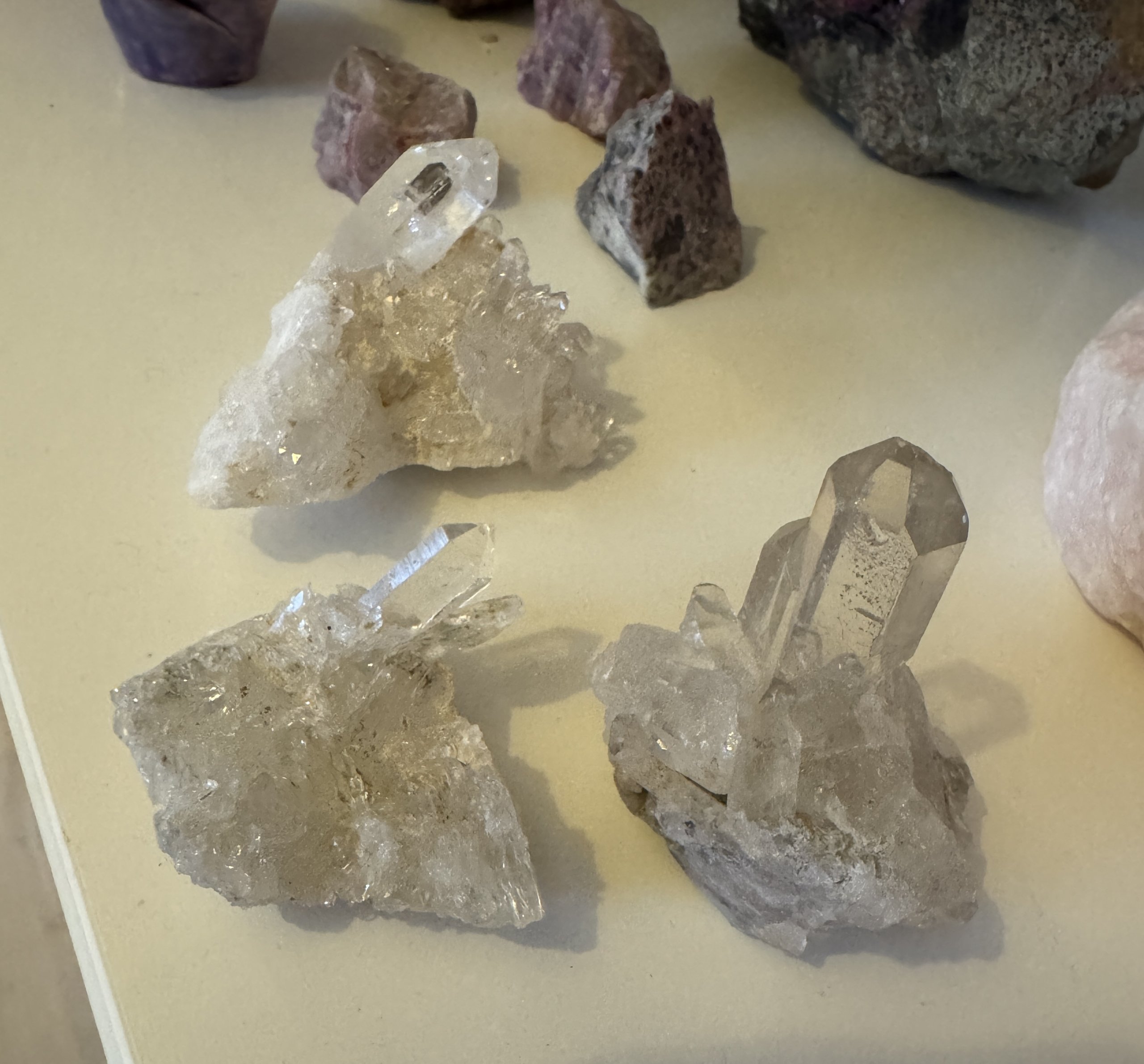 Bjergkrystal, klynger - Billede 4